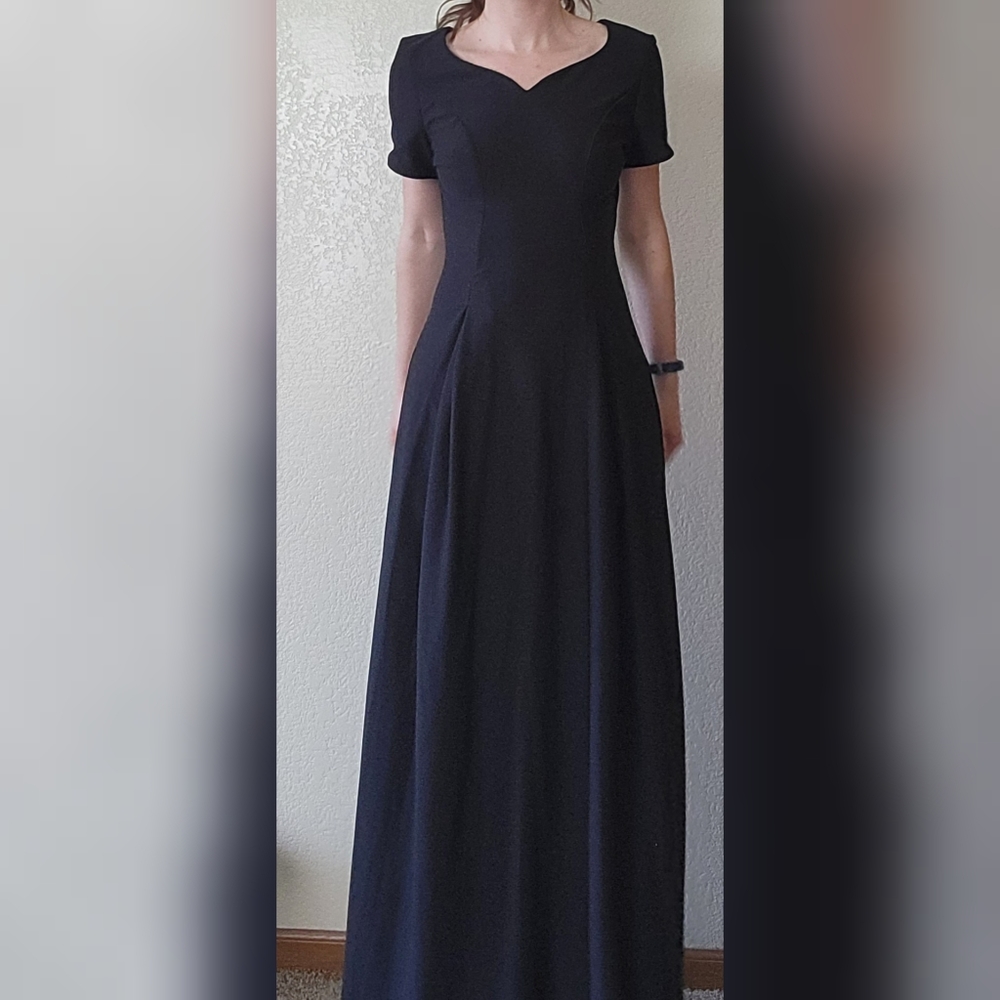 Formal black dress
